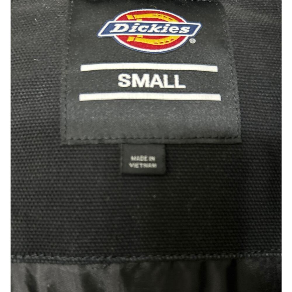 Dickies Mount Hope Sherpa Puffer Jacket Knit Black Women’s Small Cozy Winter - Picture 15 of 16